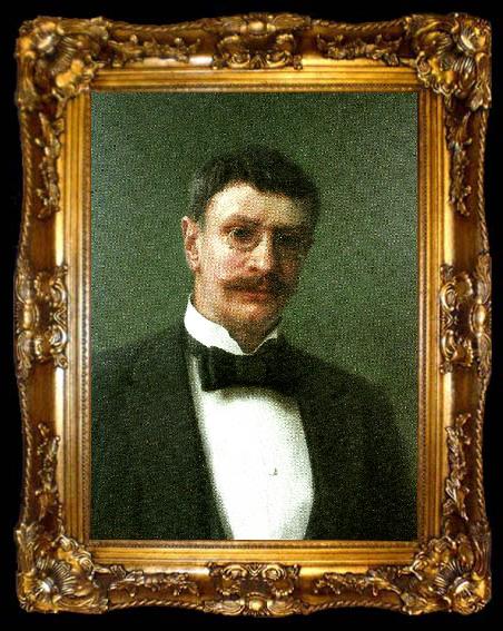 framed  johan krouthen sjalvportratt, ta009-2
